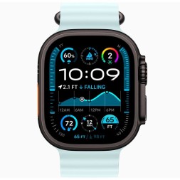 Apple Watch Ultra 2 GPS + Cellular, 49 мм Ocean Band (черный/ледяной белый)