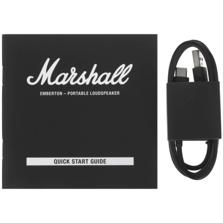 Портативная колонка Marshall Emberton II черный
