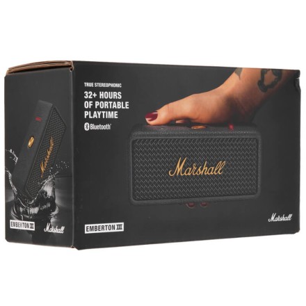 Портативная колонка Marshall Emberton III черный
